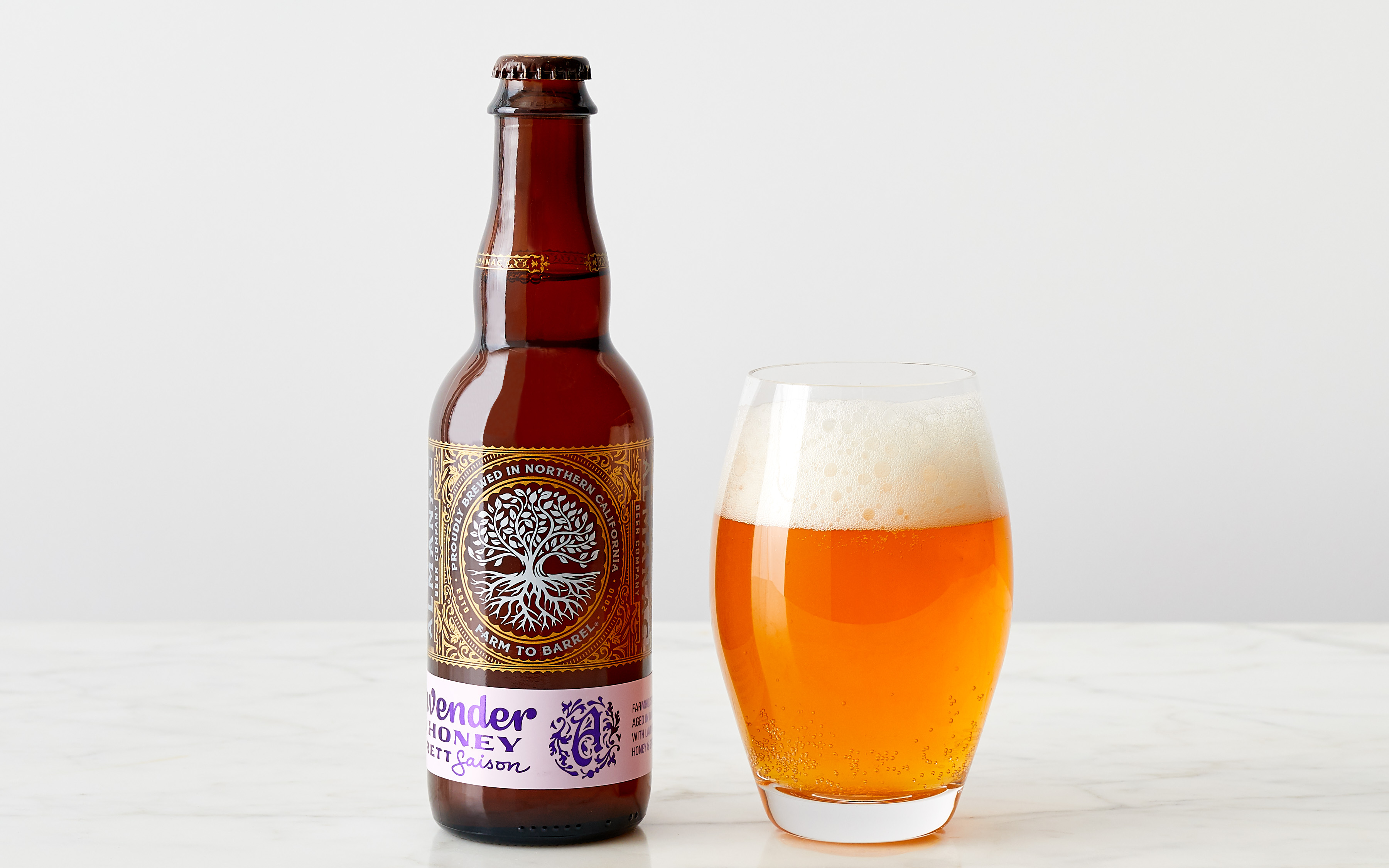 Lavender Honey Sour Saison Almanac Beer Company SF Bay Good Eggs